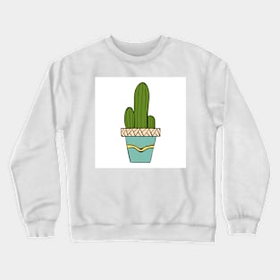 Cactus vector illustration. Hand drawn. Cactus plants nature element Crewneck Sweatshirt